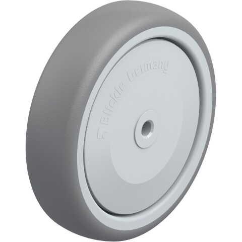 BLICKLE - ROUE Ø 125MM BANDAGE CAOUTCHOUC TPE 125KG - TPA 126/8KF