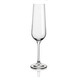 Bohemia Belia Boîte De 6 Flûtes En Cristal 20 Cl - transparent Verre en cristal 4189173_0