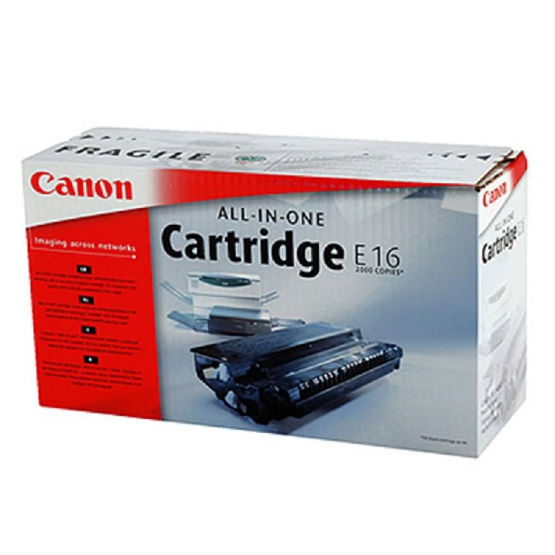 CANON TONER ORIGINAL E16 N (1492A003) - COULEUR: NOIR