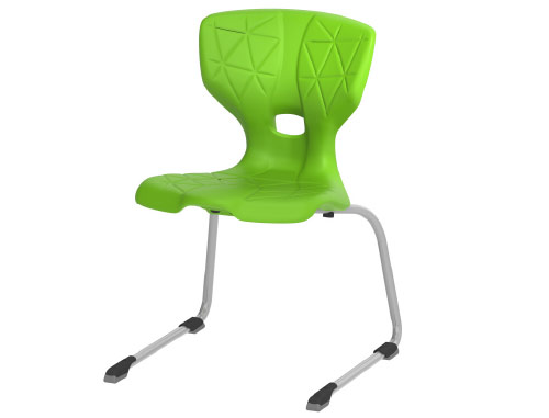 Chaise FLEXO avec appui sur table - Réf 7854 - BIOLAB - Piètement en C - Hauteur T2 à T7 - Empilable et ergonomique_0