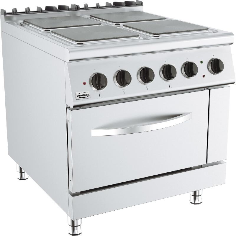 Cuistance BASE 900 Cuisinière ÉL. 4 PL. Avec four ÉL. - 7178.3035 COMBISTEEL - 7178.3035_0