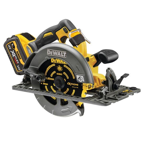 DCS579T2-QW - Scie circulaire XR FLEXVOLT 54V Dewalt - Inclinaison 57° - Compatible rail de guidage_0