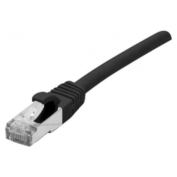 DEXLAN CORDON RJ45 CATEGORIE 6A S/FTP LSOH SNAGLESS NOIR - 7,5 M