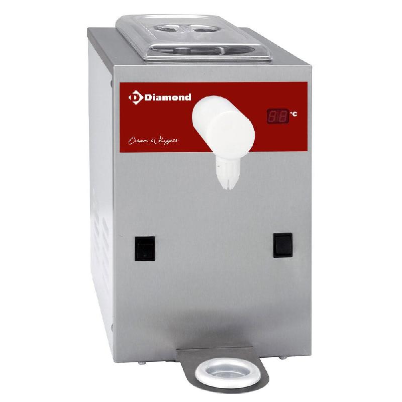 Diamond - Machine réfrigérée à chantilly en inox, cuve 2 L (100 L/h) - réf. MCV/2 - AKS-MCV/2_0