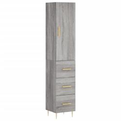 Helloshop26 - Buffet bahut commode armoire meuble de rangement organisateur cuisine salle de séjour salon haut sonoma 34,5 x 34 x 02_0035303 - 300021_0