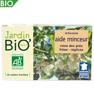 JARDIN BIO INFUSION AIDE MINCEUR REINE DES PRÈS FRÊNE RÉGLISSE 20 SACHETS 30 G_0