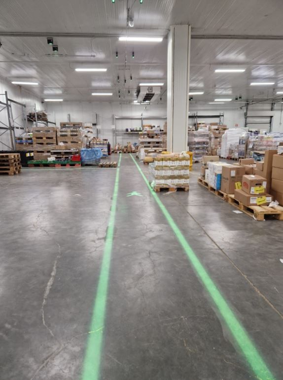 Projecteur LED de ligne virtuelle - Marquage au sol sans usure - Rouge, Vert, Bleu, Jaune_1