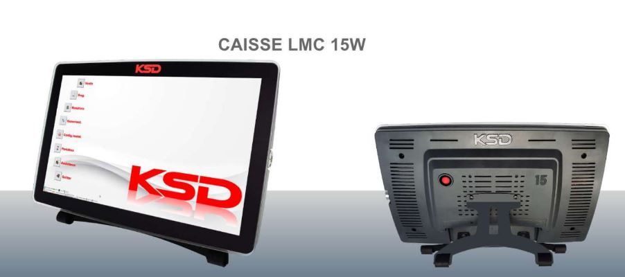 Lmc 15w - caisse enregistreuse tactile - ksd dmbe - 15