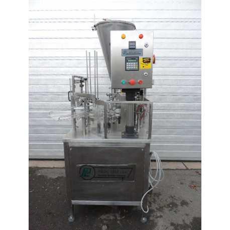 Doseuse operculeuse automatique Pack Line - Modèle NB 070 B - Occasion - Cadence 30 coups/min_0