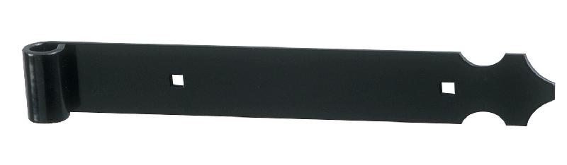 PENTURE DROITE ALUMINIUM NOIR LONGUEUR 705MM - TORBEL - 11PA70J