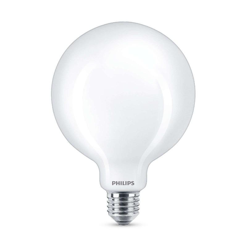 PHILIPS CLASSIC AMPOULE LED E27 G120 7W 2.700K OPALE
