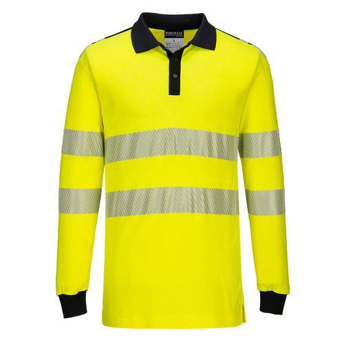 POLO HAUTE VISIBILITÉ IGNIFUGÉ FR70 JAUNE S - PORTWEST
