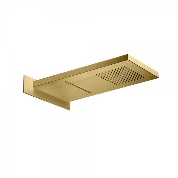 POMME DE DOUCHE ENCASTREE 55/26 CM CARREE PLUIE+CASCADE - PD38296P CRISTINA ONDYNA