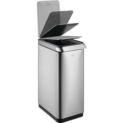 POUBELLE TOUCH BAR 30 L EKO INOX MAT