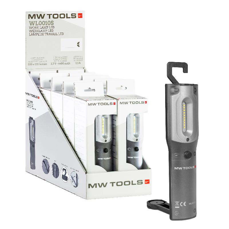 Présentoir avec 10 lampes de poche LED WL0010S MW Tools WL0010SDIS_0