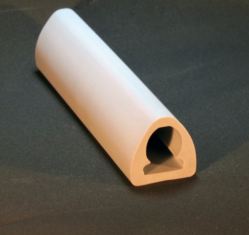 Profilé de protection en élastomère gris 50x50mm - non marquant et non tachant_0