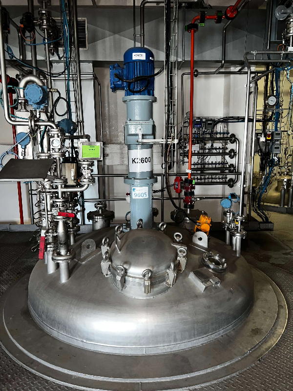 Réacteur bachiller atex inox 316l 9.850 litres avec agitation et demi-coquille d'occaison_0