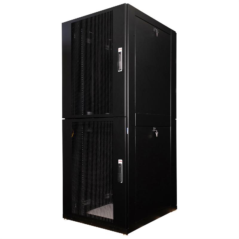 ROLINE Armoire de colocation 42U 800x1000mm, 2 compartiments, noir_0