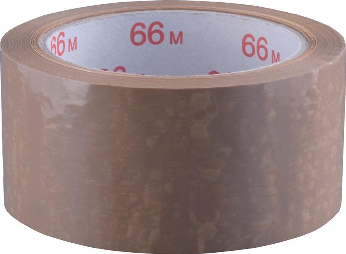 Ruban adhésif d'emballage en PVC marron - 66 m x 50 mm - rouleau BURMANN - résistant au déchirement et déroulage silencieux_0