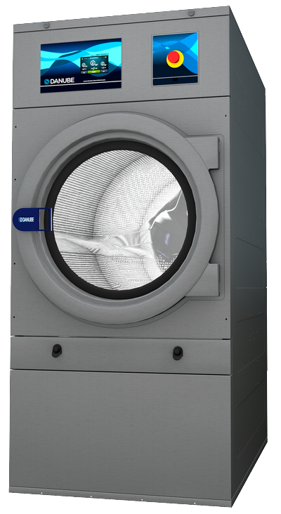 Séchoirs rotatifs DD-SILVER ET2 14 - 14 kg - Chauffage électrique, gaz ou vapeur - Microprocesseur programmable ET2_0