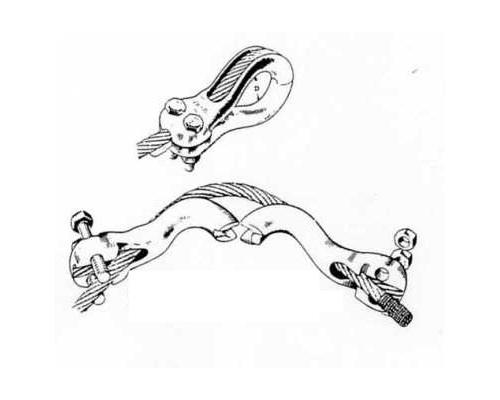 Serre-câble - Cosse serre-cable pour chaînes, câbles, cordages et accessoires de levage_0