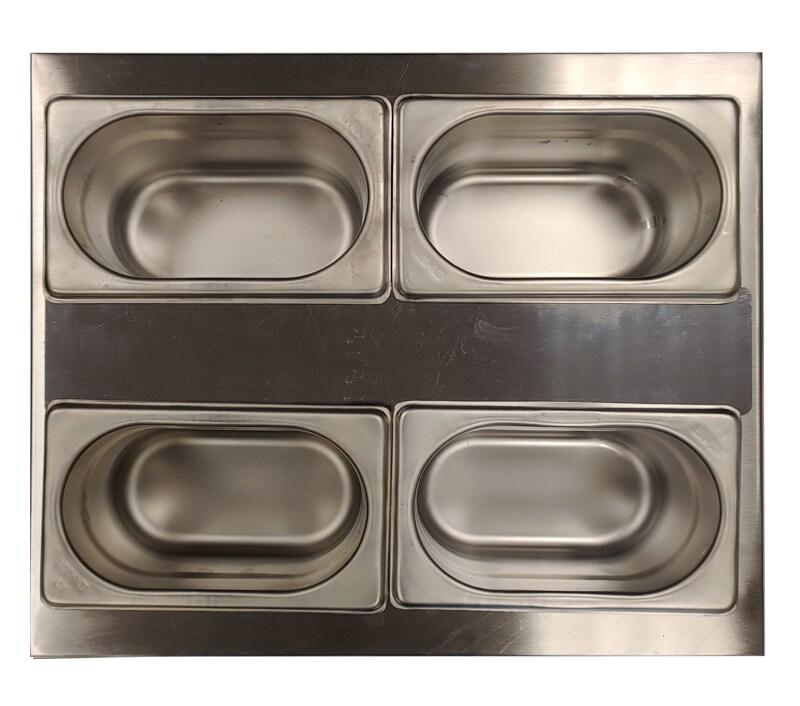 SOFRACA bacs pour bain-marie piccolo - réf:kitbac19 - kitbac19_0