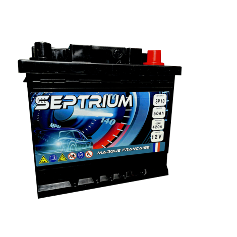 Sp10 - batterie voiture de collection - septrium - 12 v / 50 ah_0