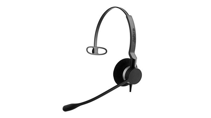 Jabra BIZ 2300 Mono - Oreillette USB avec connecteur QD - Casque monophonique filaire pour centre d'appel_0