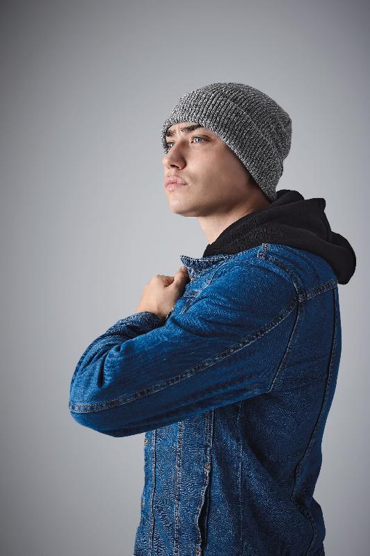 Bonnet homme Héritage - Réf: B425 - Beechfield - 100% acrylique Soft-Touch - Style vintage_0
