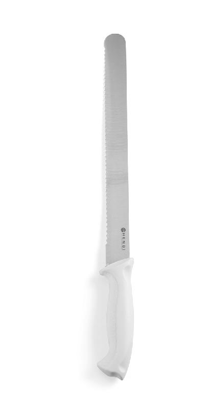 Couteau professionnel à pain 300 mm blanc - 843154_0