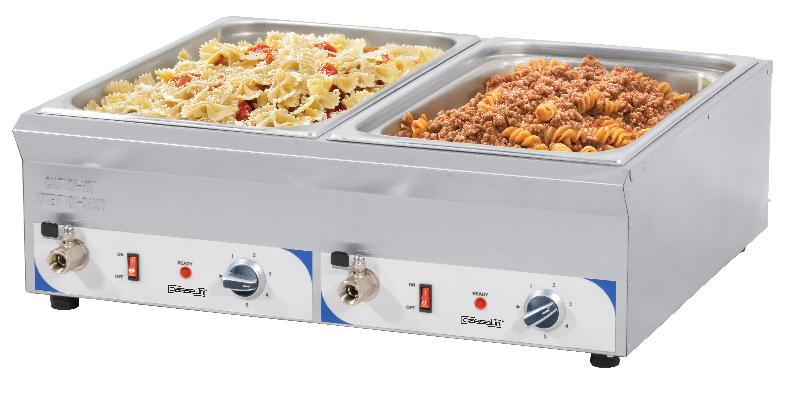 Double bain-marie avec robinet de vidange GN 1/1 - 100 mm CASSELIN CBMDV100_0