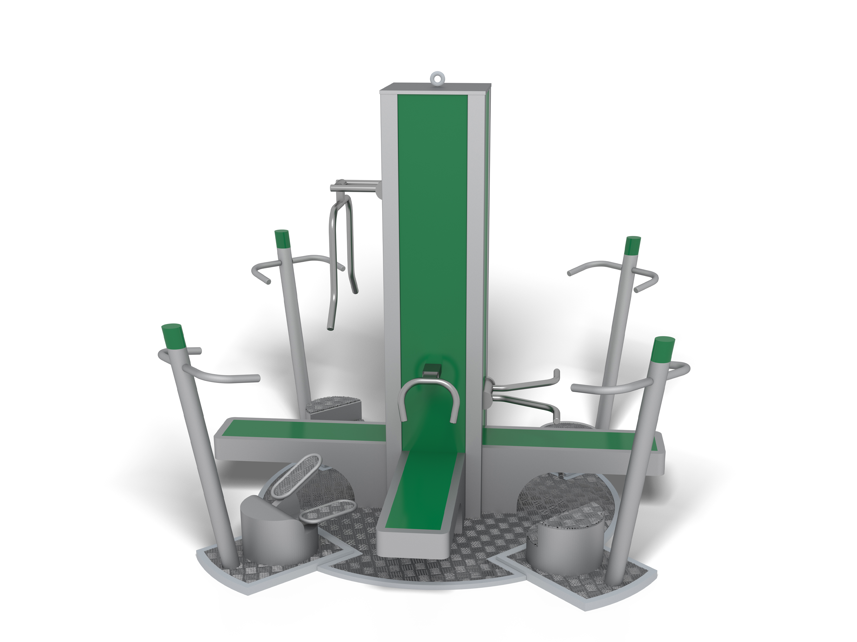 Équipement de fitness extérieur - FitPoint sans toit - HAGS 8065157 - Spécifications complètes_0