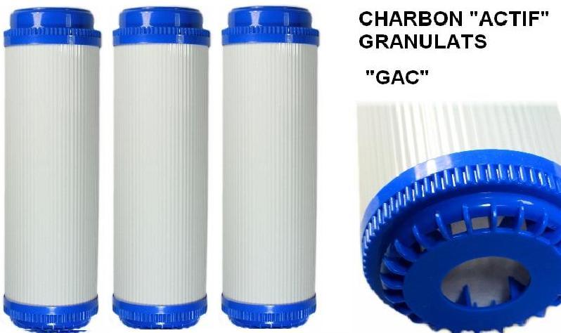 Gac  - cartouche filtre à eau charbon actif 