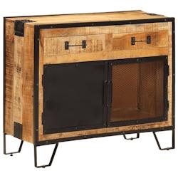 Helloshop26 - Buffet bahut commode armoire meuble de rangement organisateur cuisine salle de séjour salon 80 x 31 x 66 cm bois de 02_0029656 - 300020_0