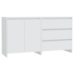 Helloshop26 - Buffet bahut commode armoire meuble de rangement organisateur cuisine salle de séjour salons lot de 2 bois 02_0036694 - 3000213001044_0