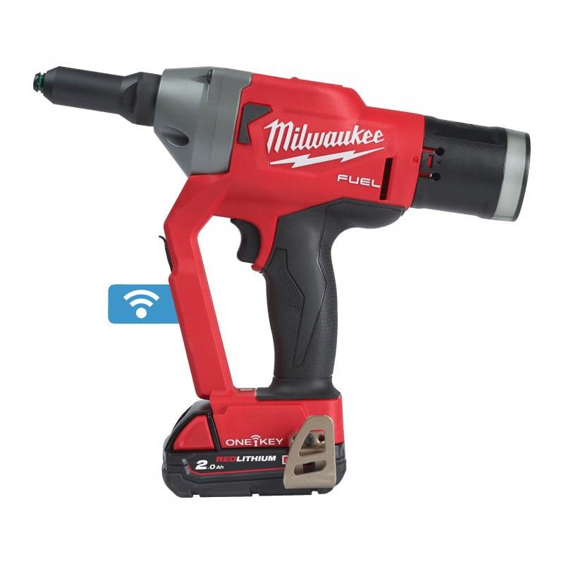 M18 onefprt-202x - riveteuse fuel one key, 18v, 2ah, hd box MILWAUKEE | 4933478602_0