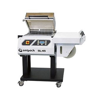 Machine de conditionnement en L à cloche - SL 45 - Soudure et thermorétraction - 1650 W - Pour emballage avec films PVC/Polyoléfines_0