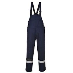 Portwest - Cotte à bretelles BIZFLAME PLUS Bleu Marine Taille XL - XL bleu 5036108258390_0