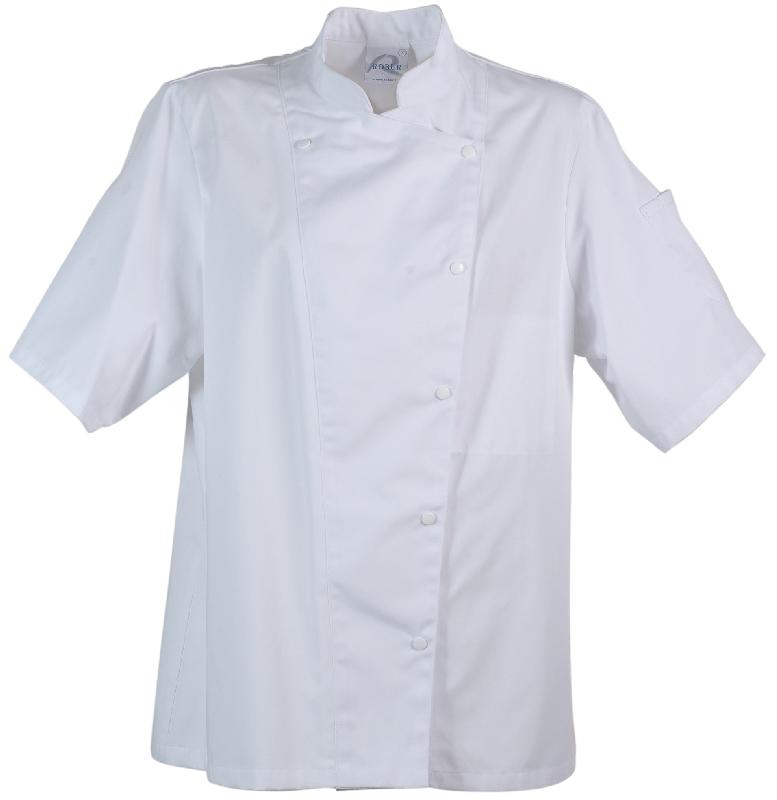 VESTE DE CUISINE FEMME BLANCHE MANILLE