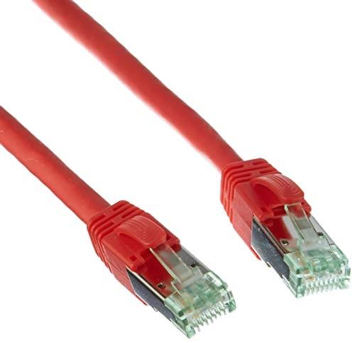NAMBO Câble Patch S/FTP Cat 6A - Premium 10 Gigabit - T138 GHMT ISO/IEC - Rouge - Conducteur Cuivre Plein - Gaine LSZH Sans Halogène - Garantie 25 Ans_0