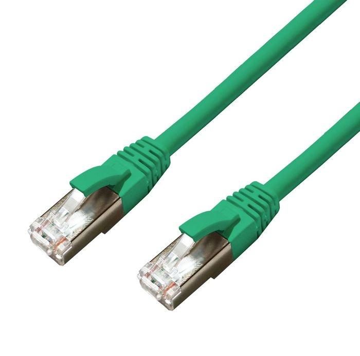 Microconnect MC-SFTP6A05G - Câble réseau Cat6a S/FTP 5m vert - Connecteurs RJ-45 Mâle/Mâle_0