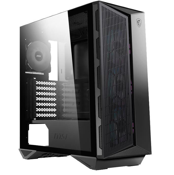 Boîtier PC industriel MSI MPG GUNGIR 110M - ventilation optimisée avec 6 ventilateurs ARGB et verre trempé_0