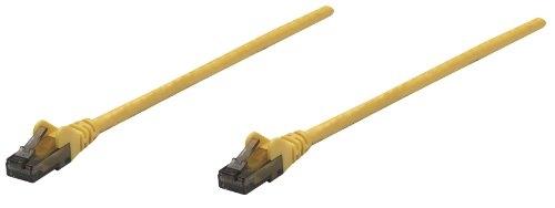 Câble RJ INTELLINET 342360 - Cat6 - 2m - Connecteurs RJ-45 plaqués or - Jaune_0