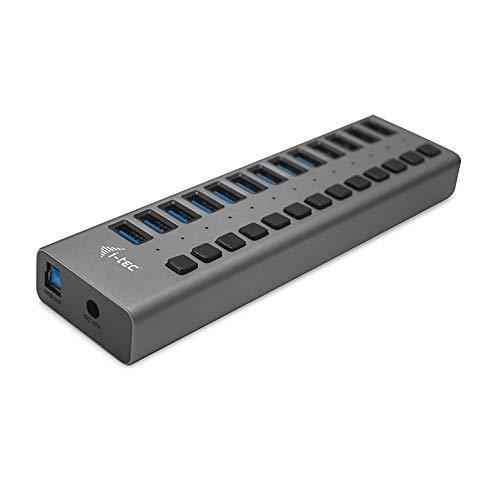 I-TEC USB 3.0 Charging Hub 13 ports - Adaptateur secteur 60W inclus - Recharge rapide et Plug & Play_0