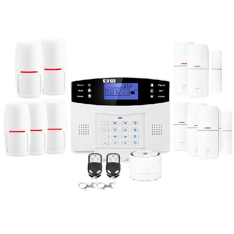 Alarme maison sans fil GSM Lifebox Evolution - kit avec 5 détecteurs de mouvement et 5 détecteurs d'ouverture_0