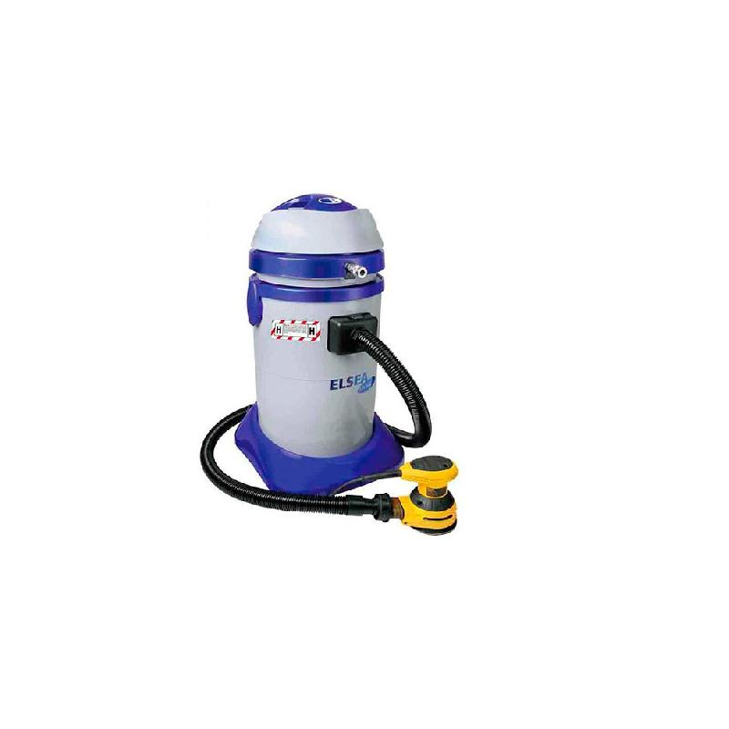 ASPIRATEUR EAU ET POUSSIÈRE 37 L CAT. H - POUR OUTILS PNEUMATIQUES AUTONETTOYANT - 230V 1200W - ELECT 125 H - EHDP125A - ELSEA_0