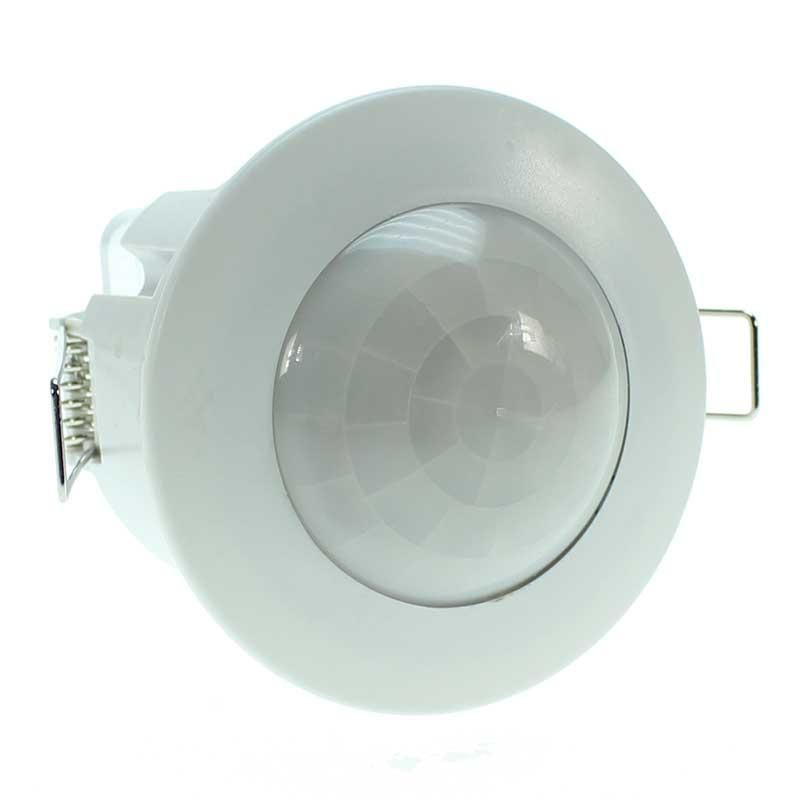 Détecteur de mouvement 1200w blanc 360° encastré 230v girard sudron_0