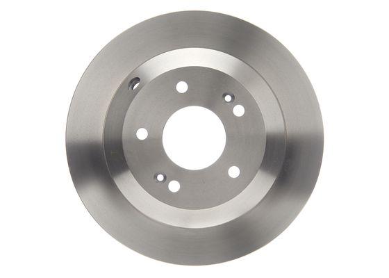 Disque de frein Bosch 0986479081 - boîte de 2 disques - arrière - plein - 5 trous - épaisseur 11mm_0