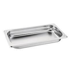 Equipementpro - Bac inox GN1/3 Vogue 40mm - profondeur 40mm - capacité 1,45L_0