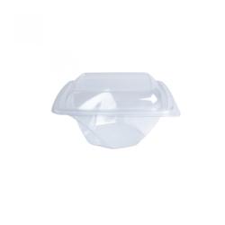 FHC evolupack FHC - 400Pcs - Saladier PET carré transparent vrillé  200x200mm H80mm 1000ml - FHC210SCB1003_0